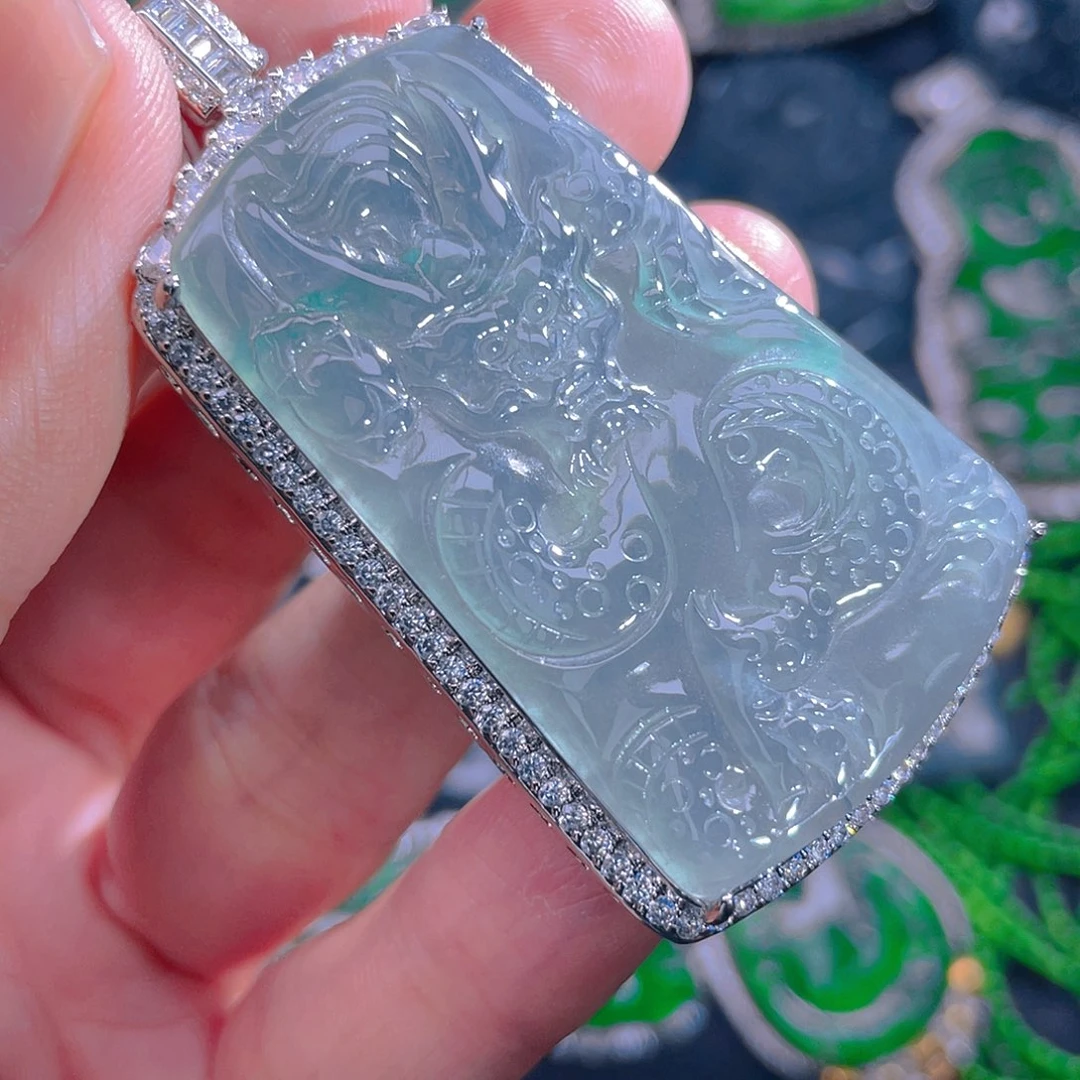颈饰未镶嵌翡翠翡翠