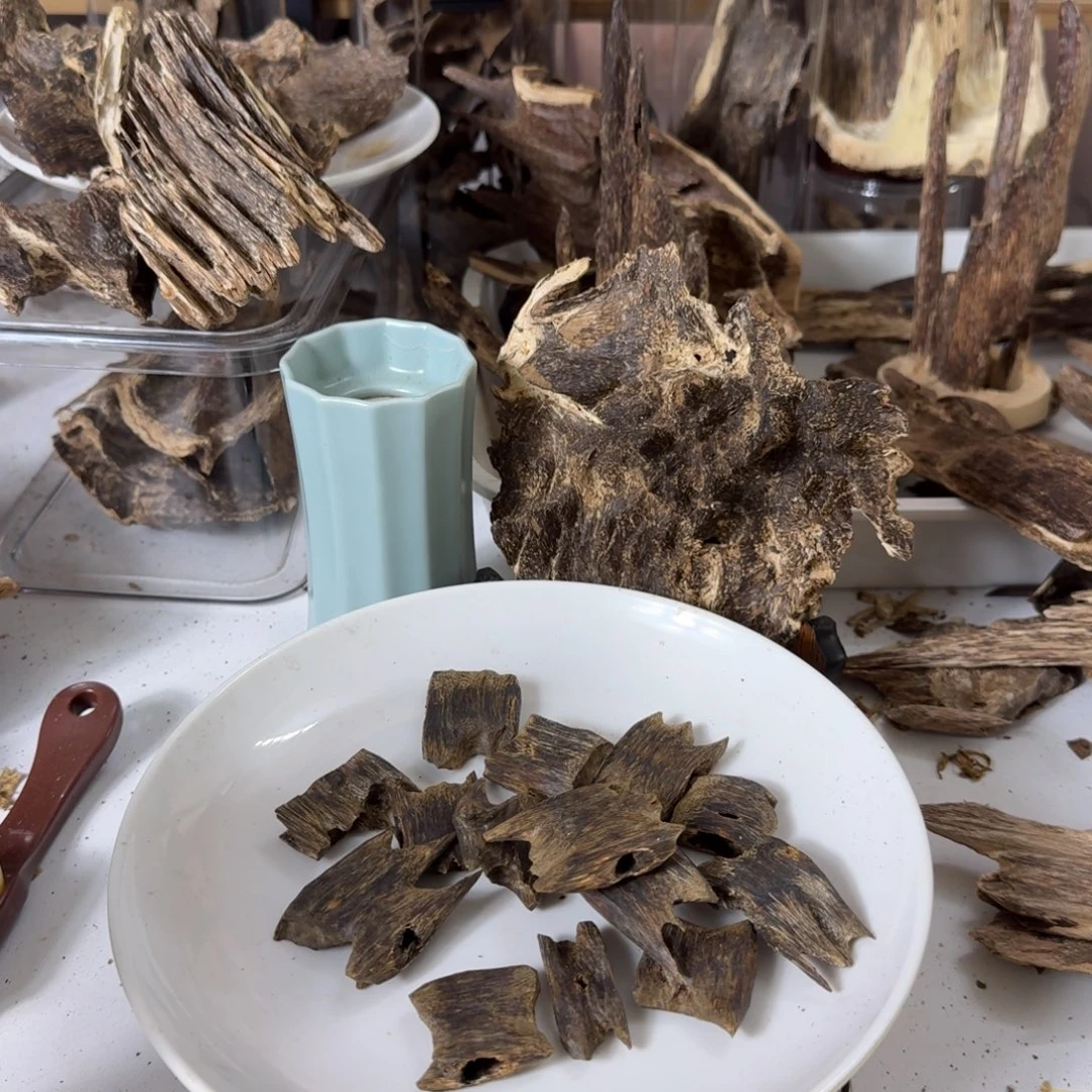 悟***…沉香碎屑沉香张勺子50克