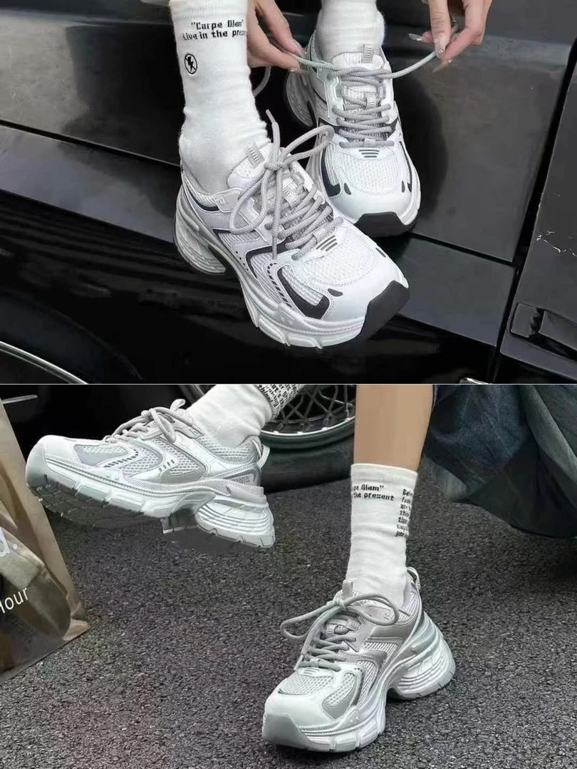 280-8透气厚底增高百搭老爹鞋新款鞋子女爆款软底不累脚休闲女鞋