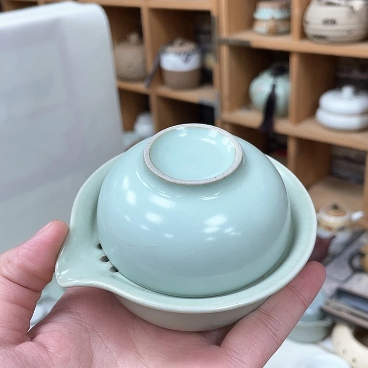 壶老段烧陶瓷茶器！