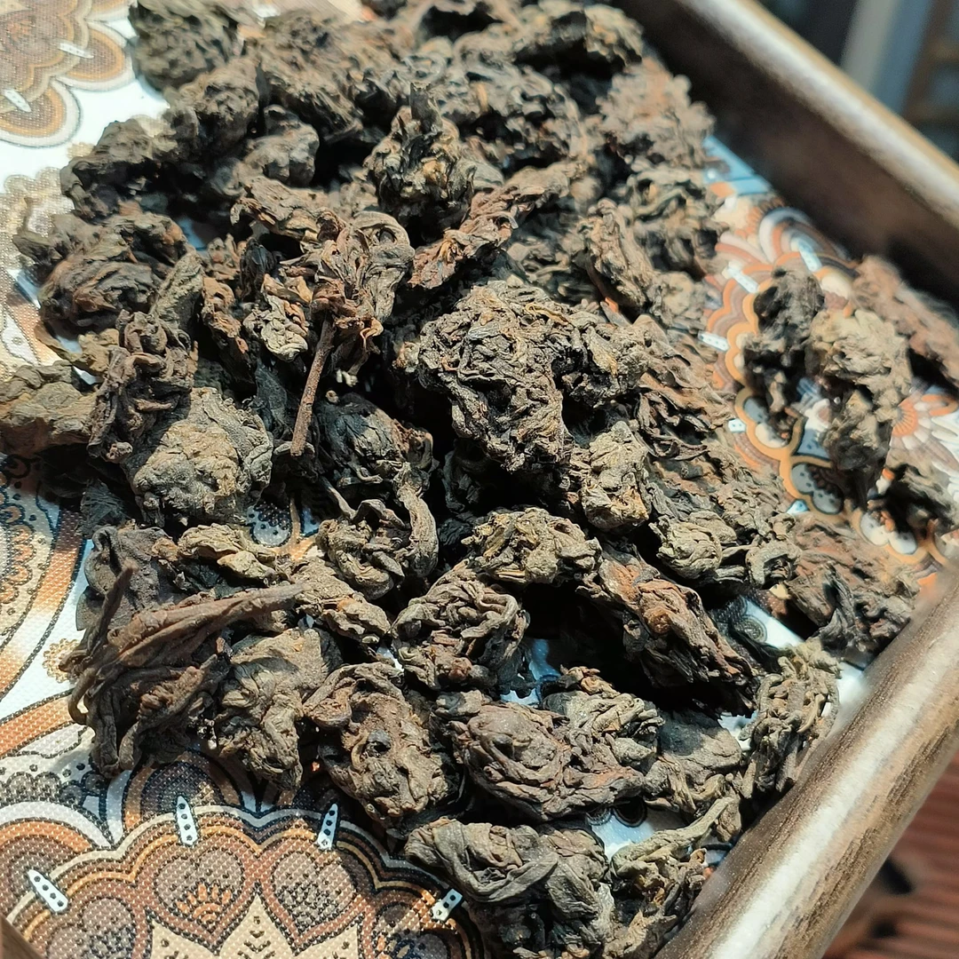 老茶头古树茶离地发酵2019年普洱茶 熟茶 散茶