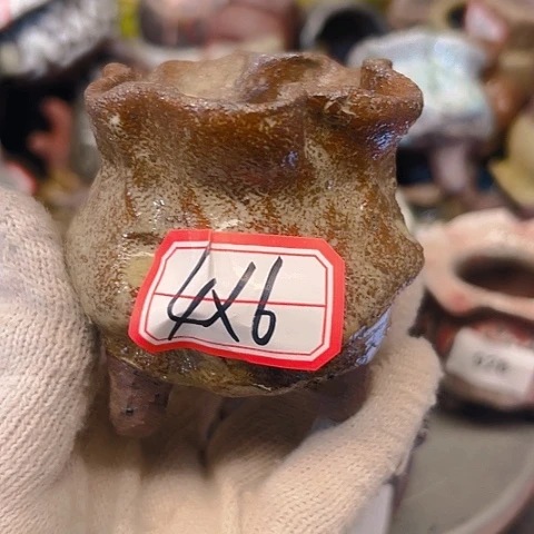 粗陶花盆手工花盆制作就这样