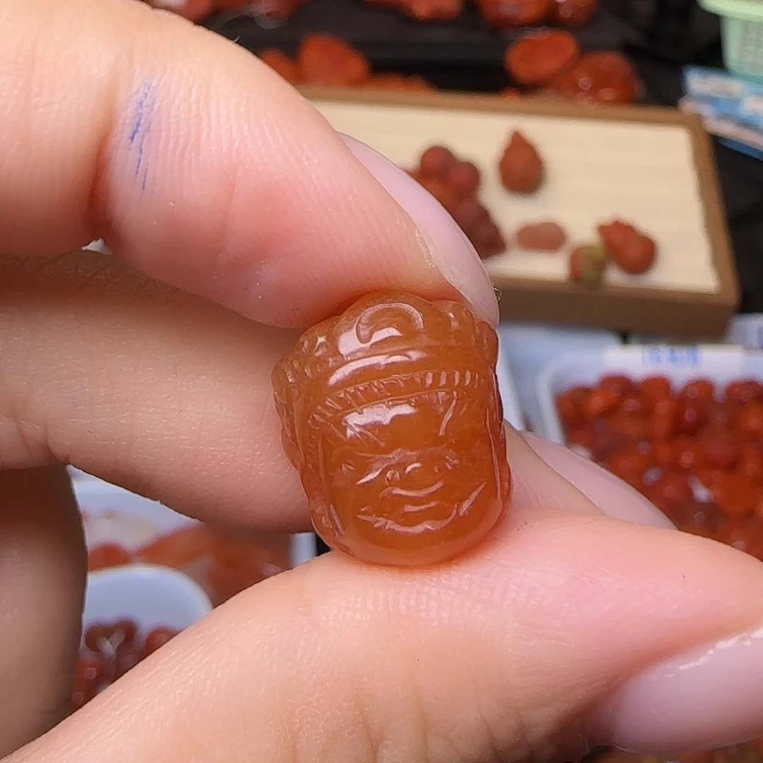 沐***行吊坠(不含链)未镶嵌南红玛瑙