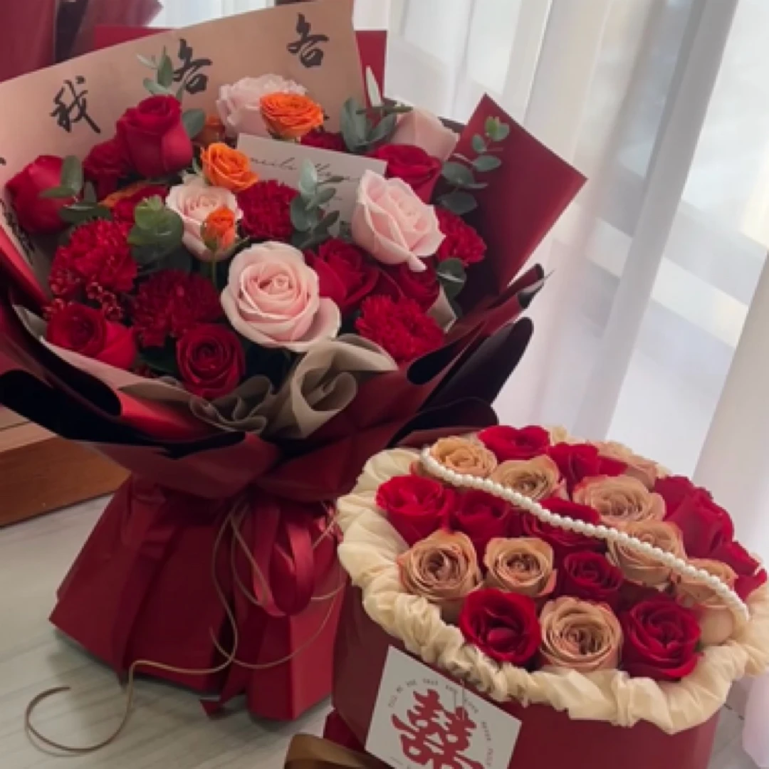 订婚两件套卡布奇诺款（送女友 送丈母娘）