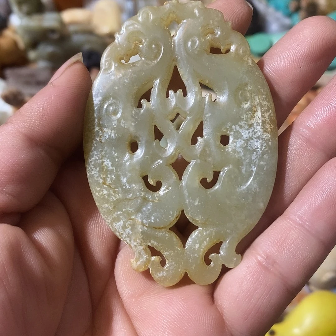 和田玉（糖玉）未镶嵌挂件