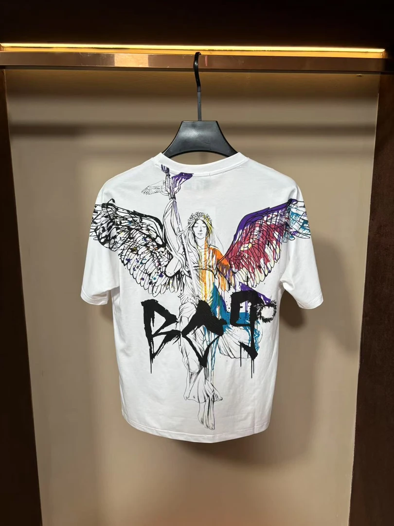 男士夏季新款轻奢休闲百搭修身时尚半袖K326