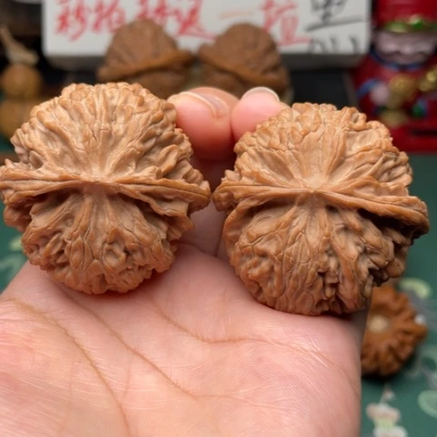【闪购商品】把件文玩核桃44全品苹果园