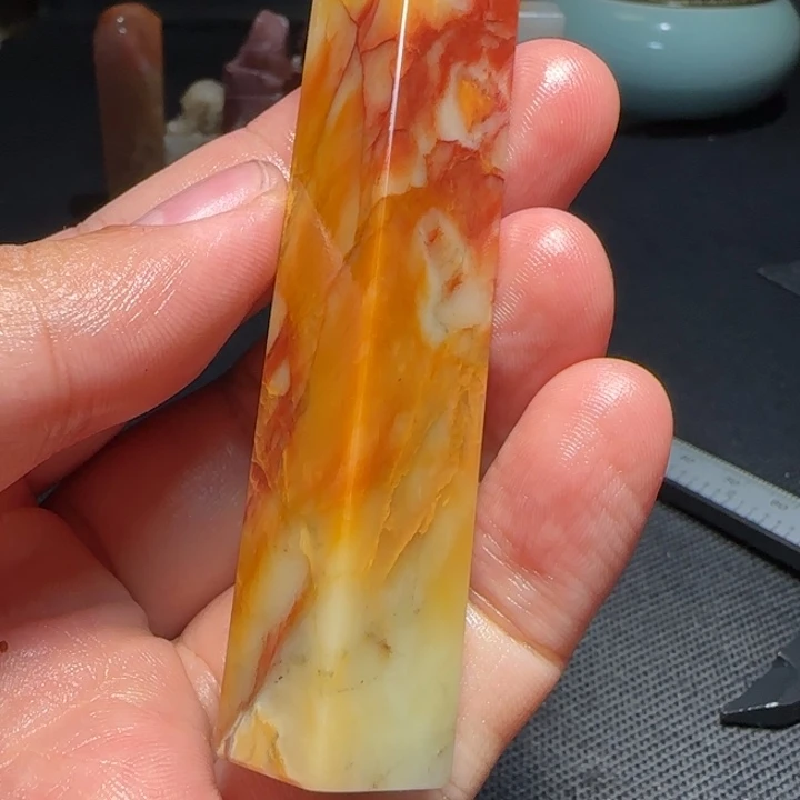 寿山石福集福寿山石印章