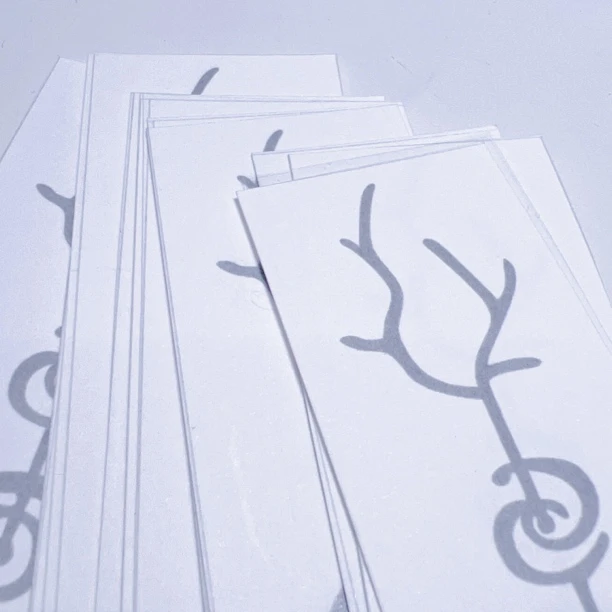 灵灵原创符号纹身贴