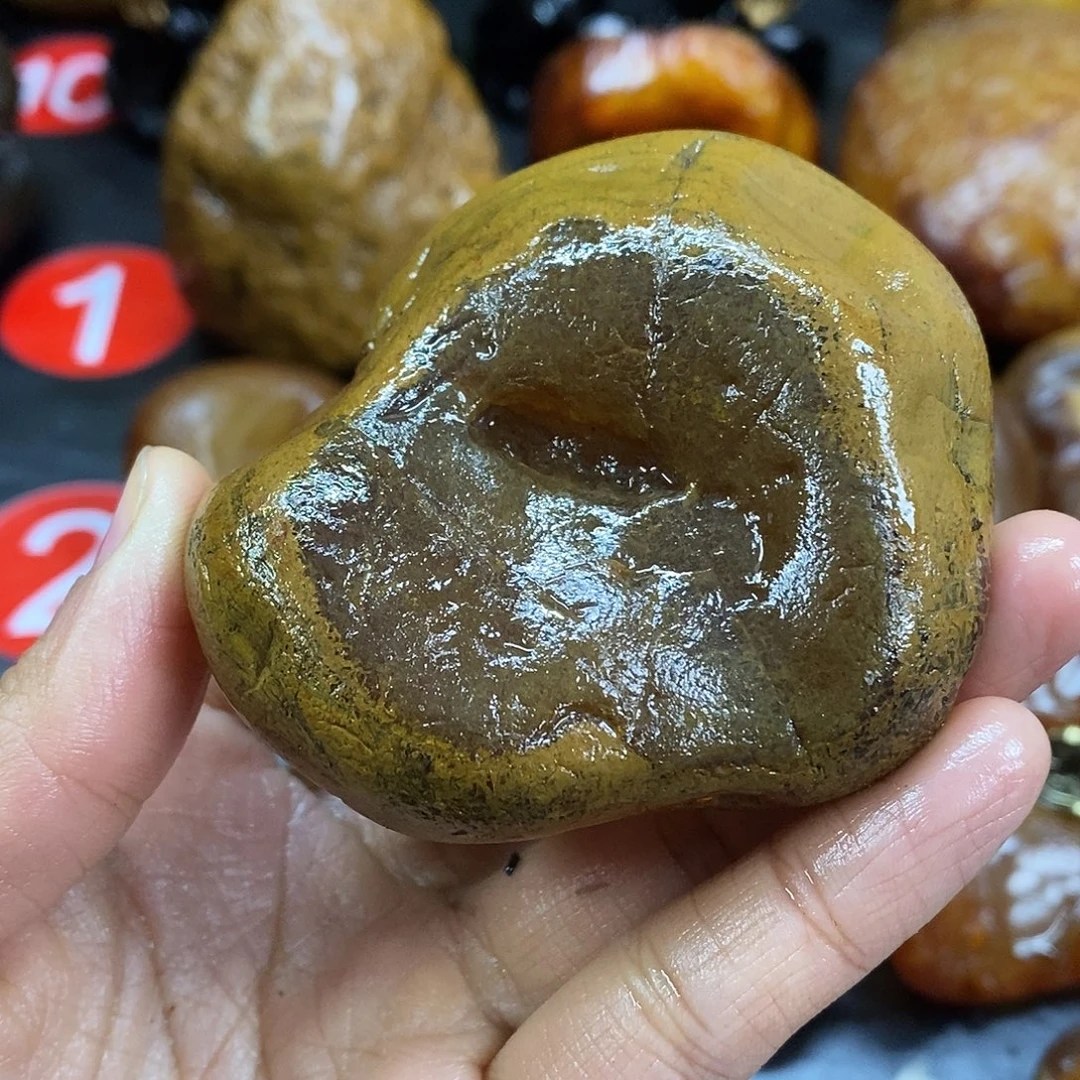 玛瑙/玉髓未镶嵌手把件