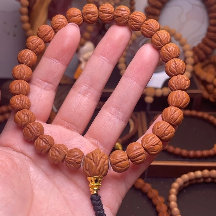 桃核吊坠龙文桃核