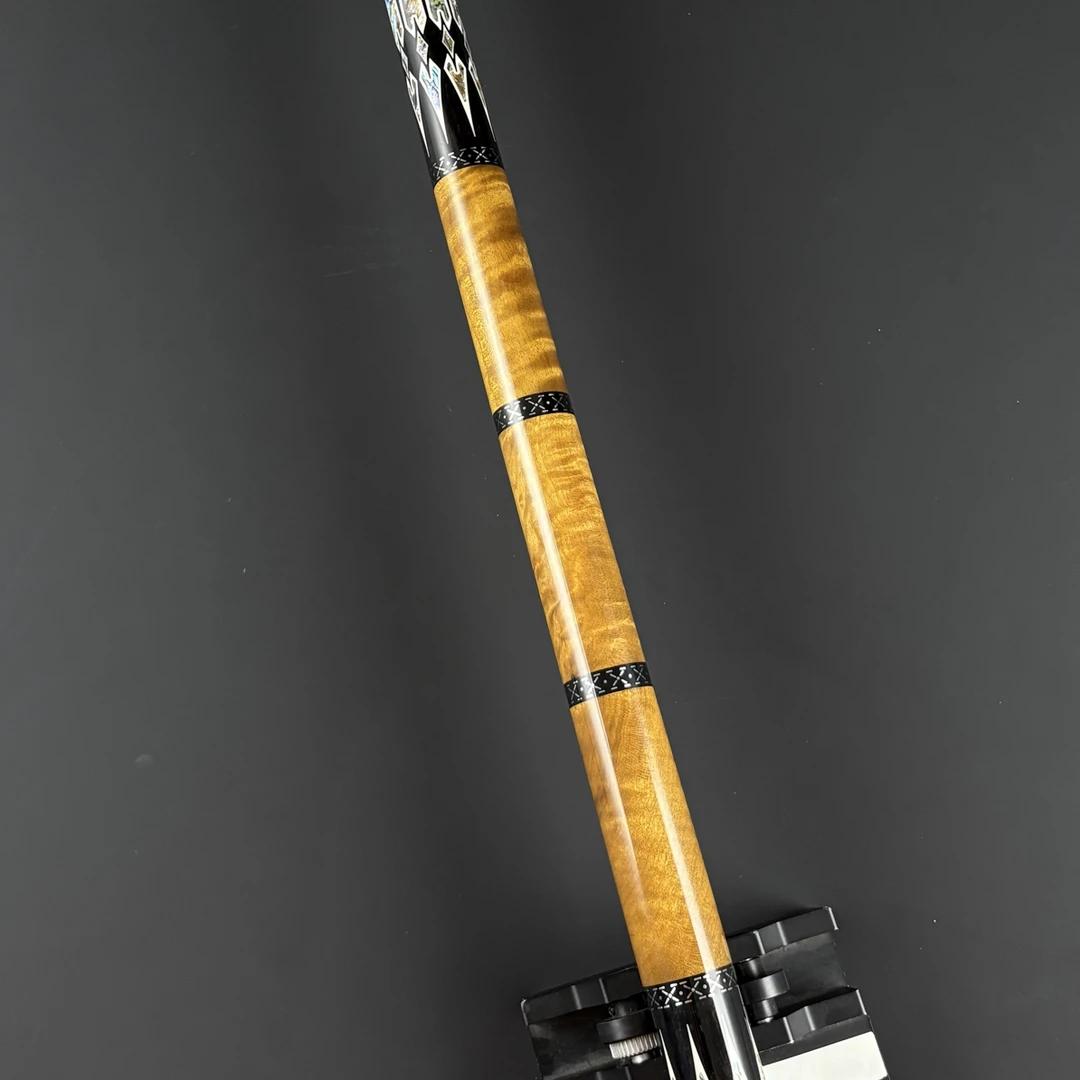 全新福杆定制款光把fg05三段式定制光把金丝楠握把中式八球台球杆