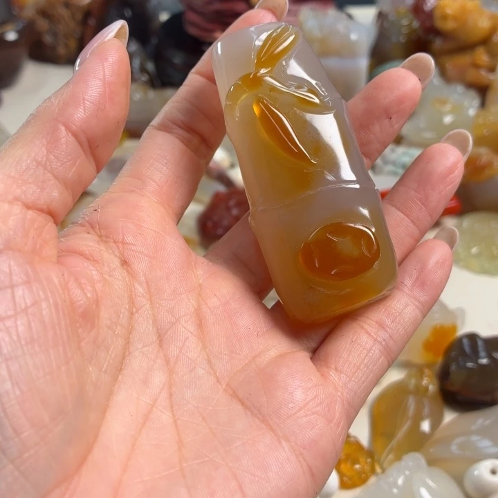 未镶嵌吊坠(不含链)玛瑙/玉髓