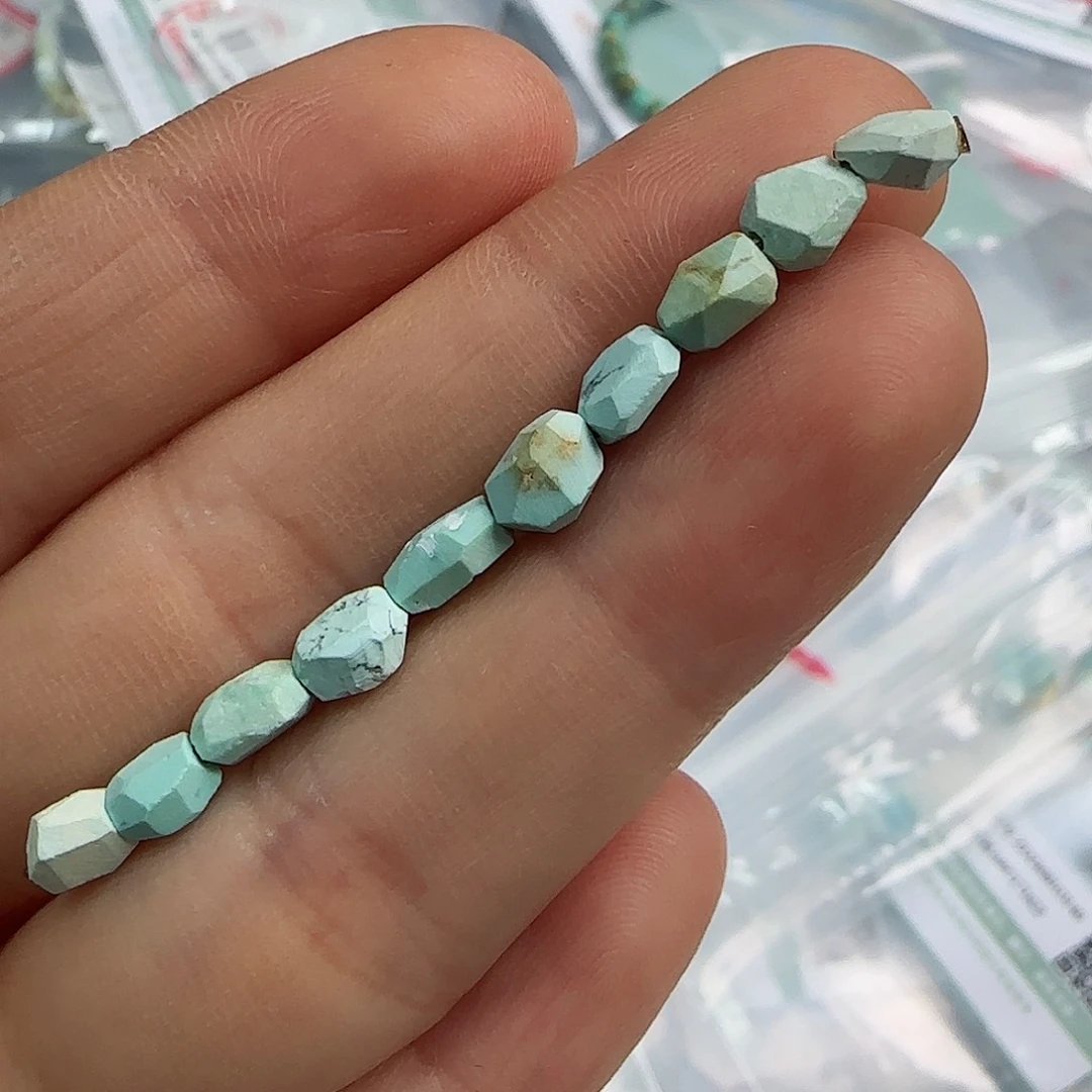 绿松石珠宝半成品未镶嵌