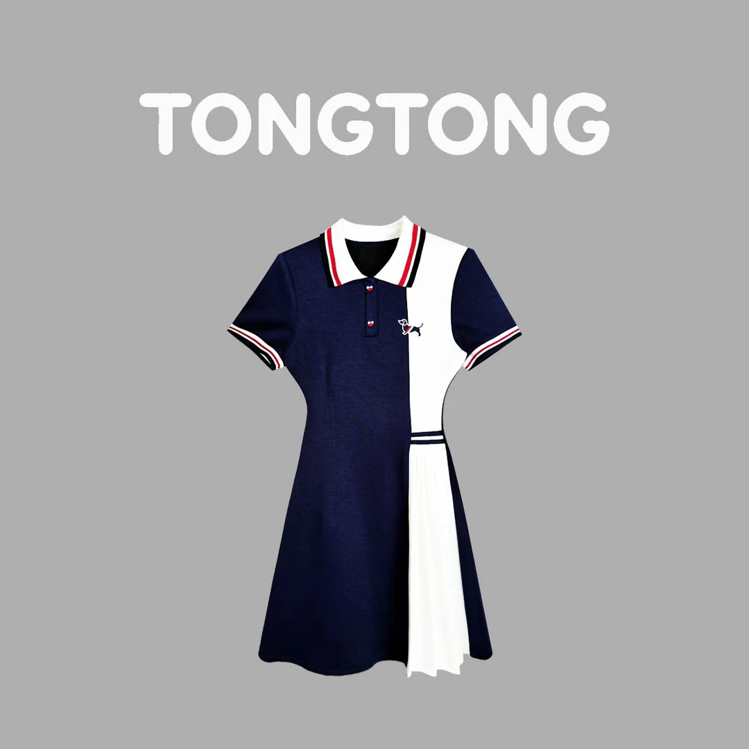 【桐桐】时尚显瘦气质轻奢百搭修身潮流连衣裙GGZ-136