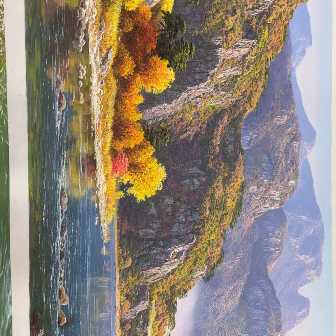 油画我在你心里就是一