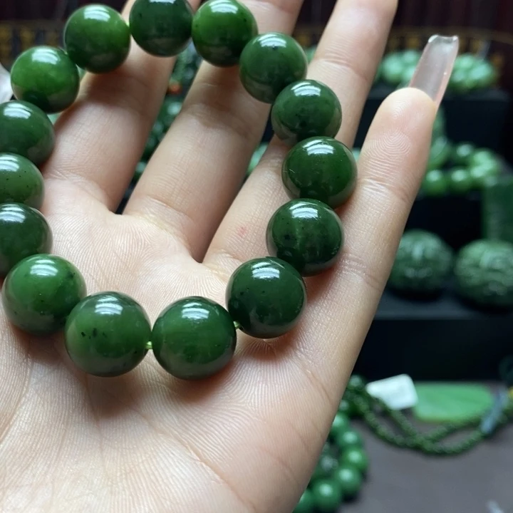 和田玉手串未镶嵌