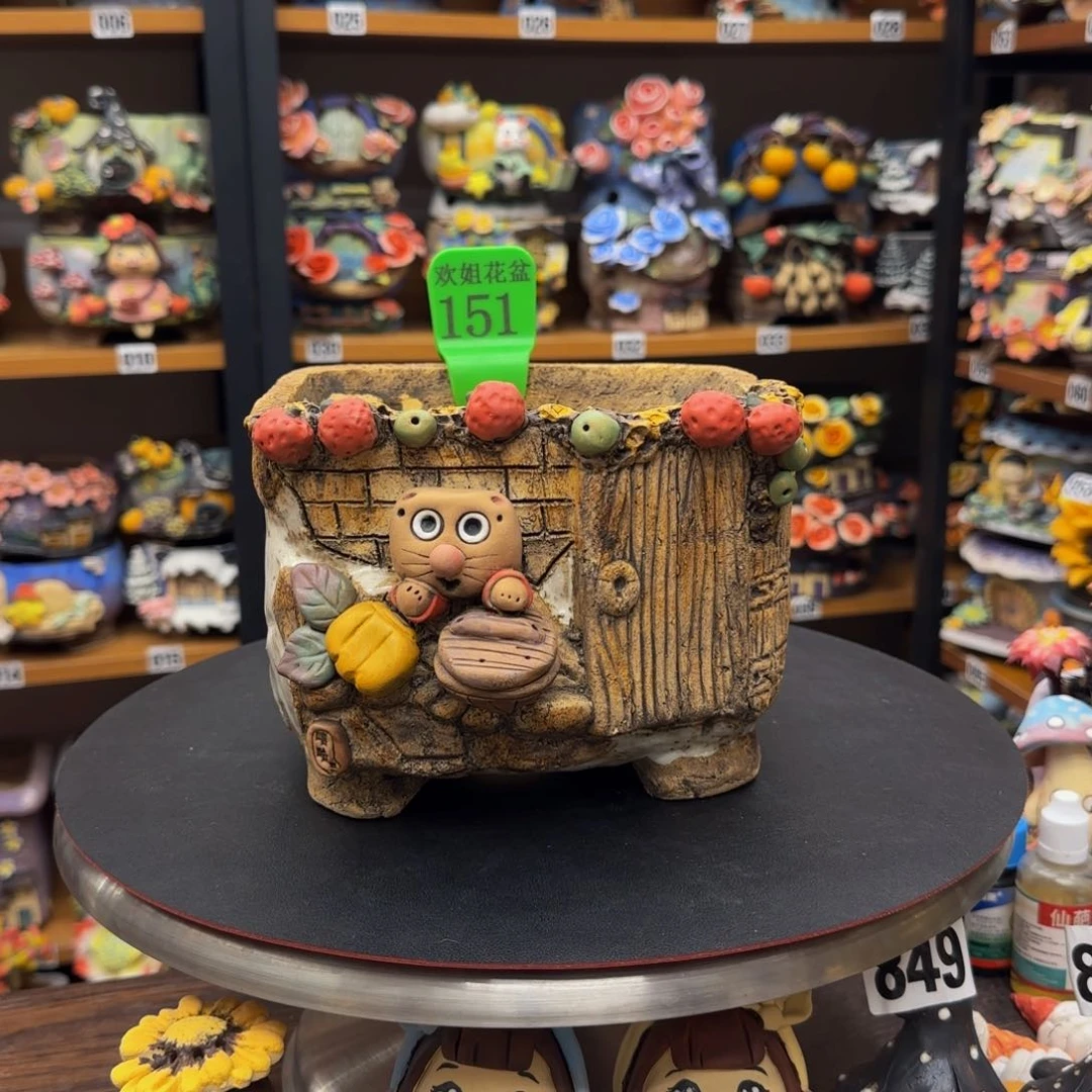 【闪购商品】粗陶手捏