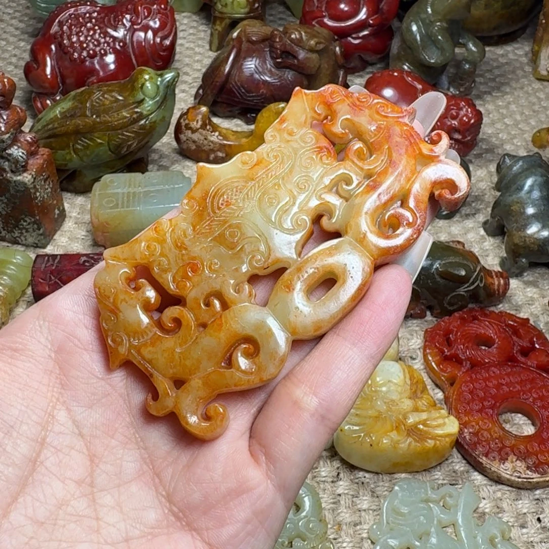 白玉菩提吊坠挂件