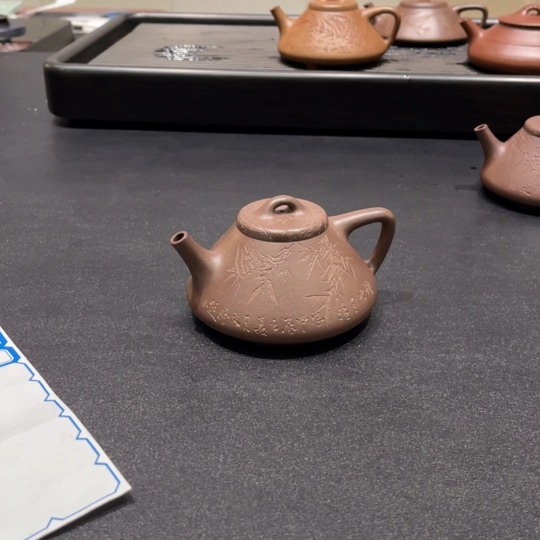 紫砂茶壶李*明紫砂茶壶