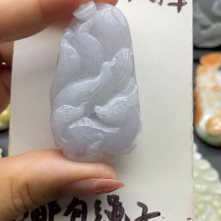 翡翠未镶嵌颈饰天然翡翠