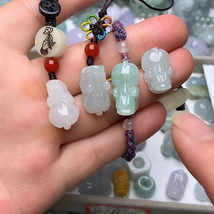 翡翠未镶嵌颈饰天然翡翠