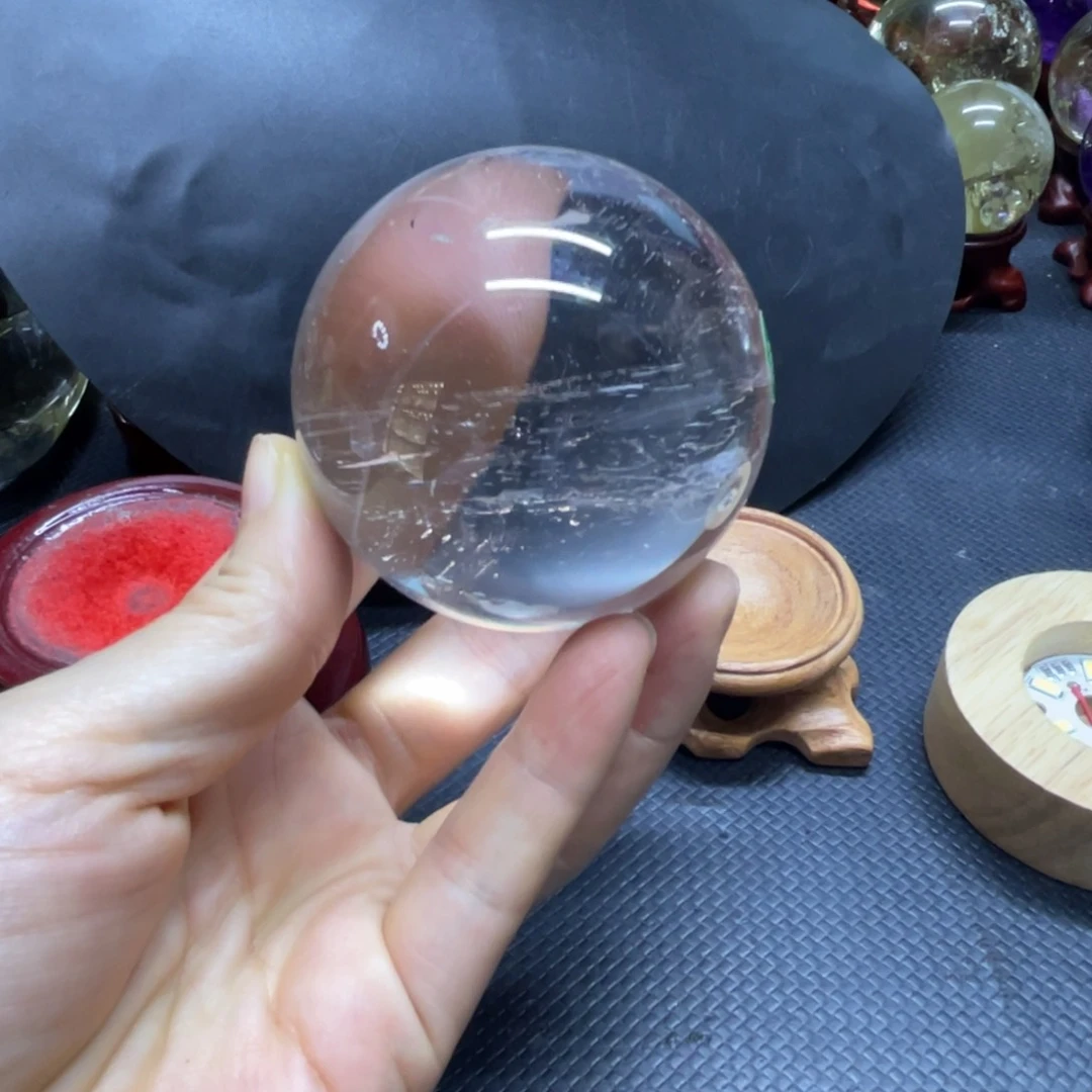 未镶嵌珠宝半成品水晶团***～如意L2962