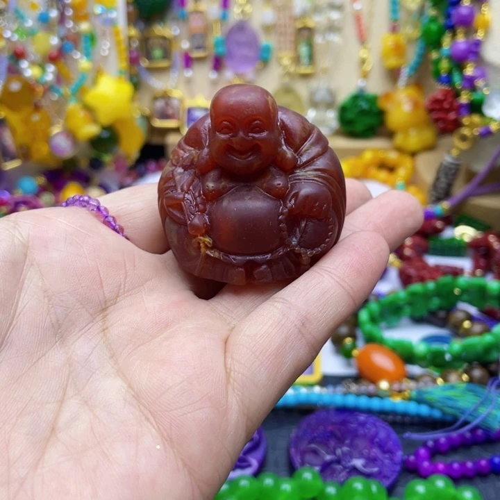 树脂制品9号佛公摆件