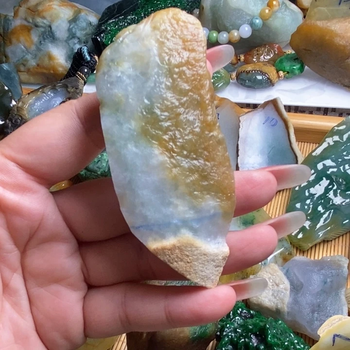 定制翡翠未镶嵌缅甸翡翠料子