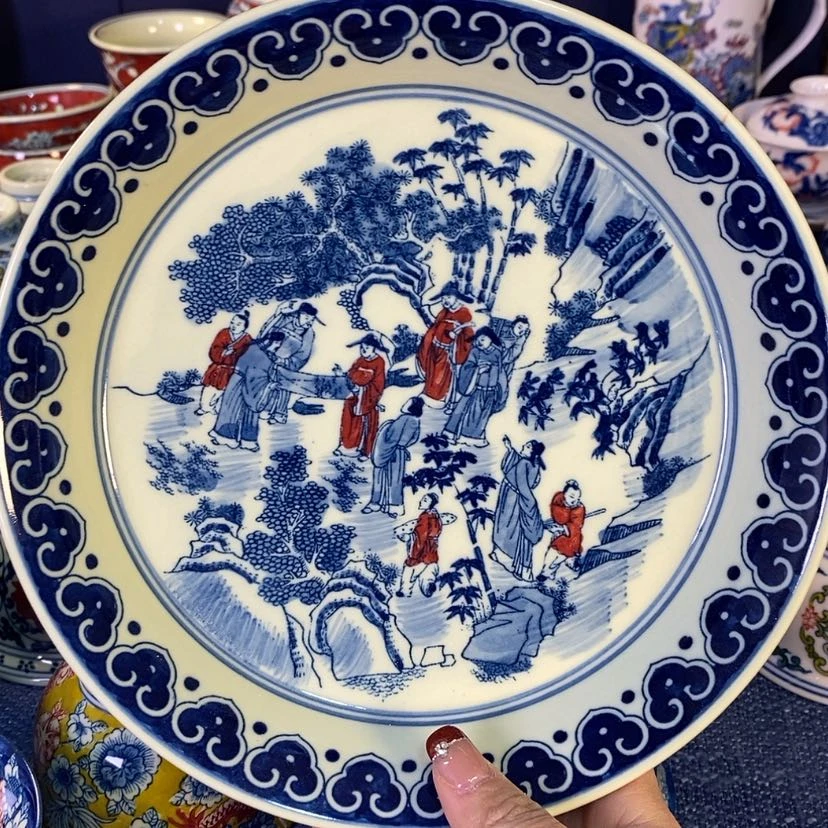 【闪购商品】景德镇陶瓷茶盘1个