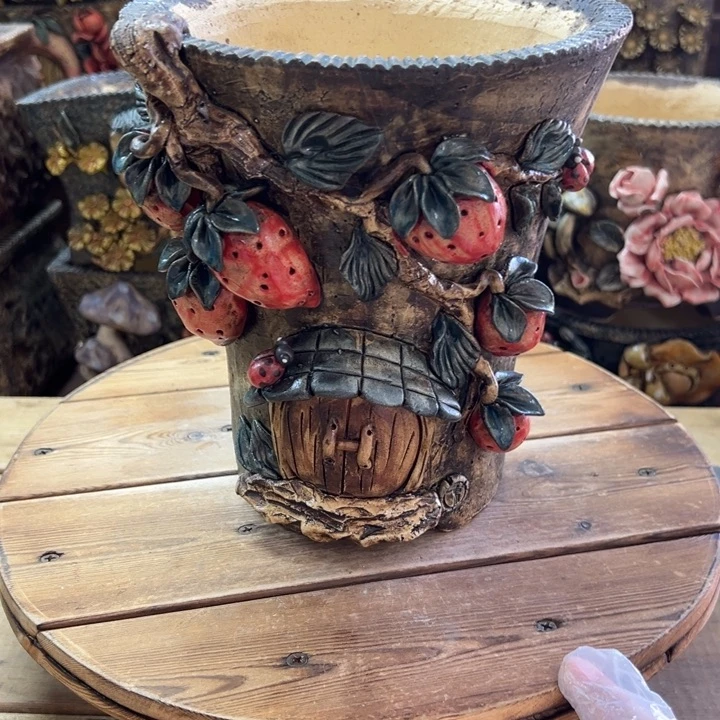 青藤多肉花盆百搭