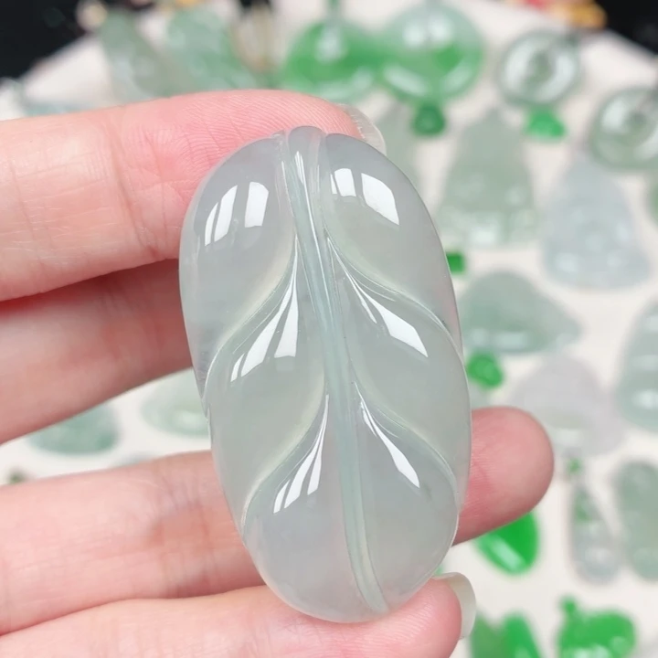 翡翠未镶嵌颈饰缅甸天然A货翡翠