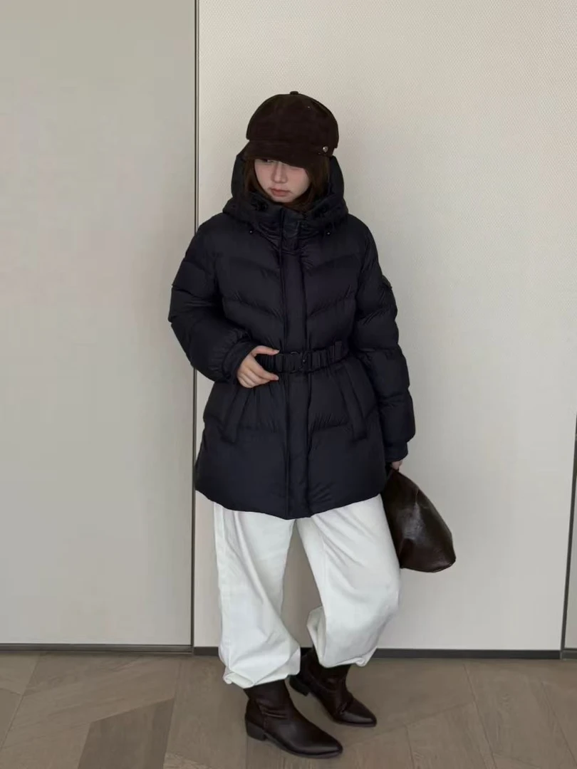 68065-33932 宽松连帽保暖短款衣服潮流百搭鹅绒服外套