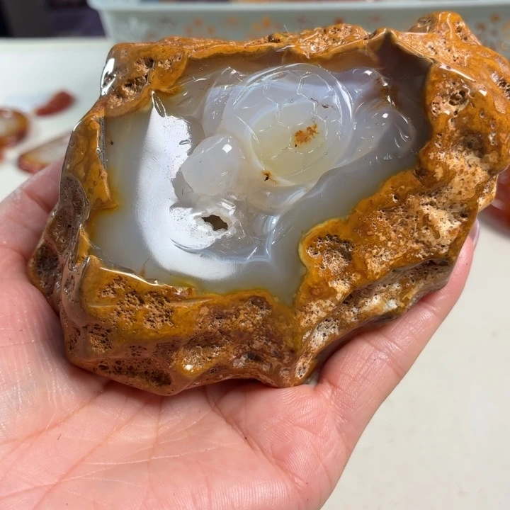 玛瑙/玉髓未镶嵌吊坠(不含链)