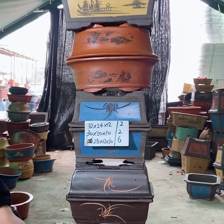 紫砂花盆紫砂紫砂