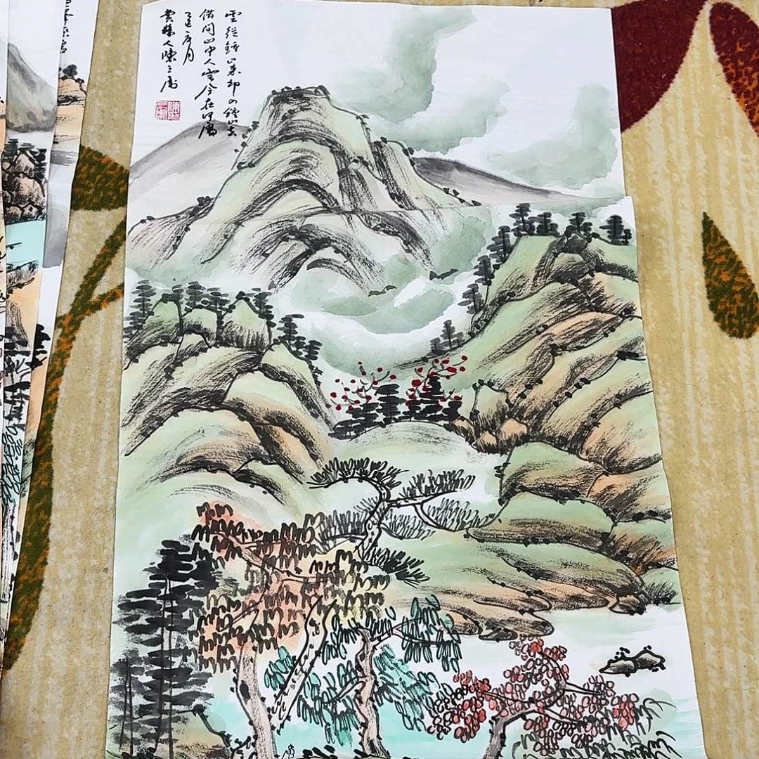 国画三尺整纸哈哈哈哈