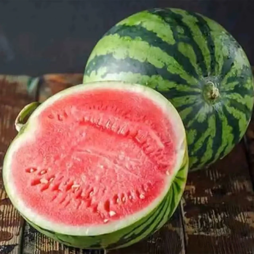 半个麒麟西瓜约5-6斤西瓜同城配陕西省