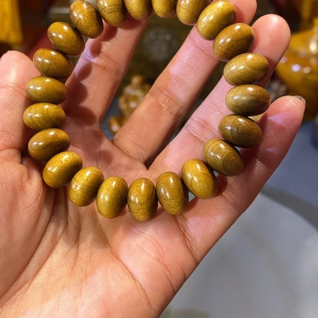 楠木金丝楠木小叶算盘珠