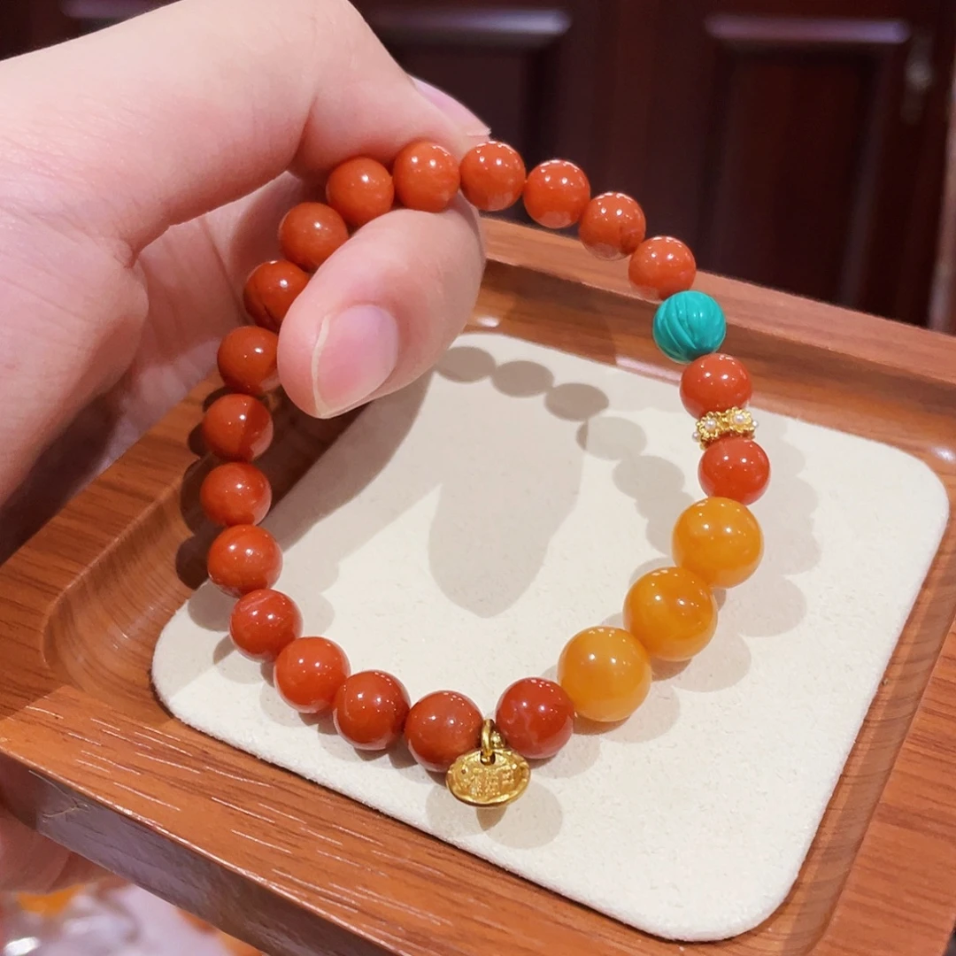 蜜蜡未镶嵌手链手串