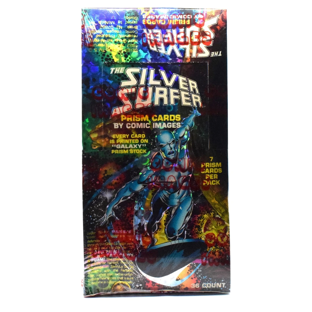 1992年漫威《银影侠 》银滑 棱镜卡Silver Surfer美漫收藏中古卡牌