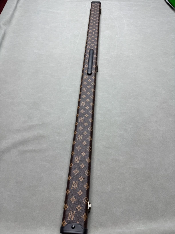 皮质台球杆杆盒双槽