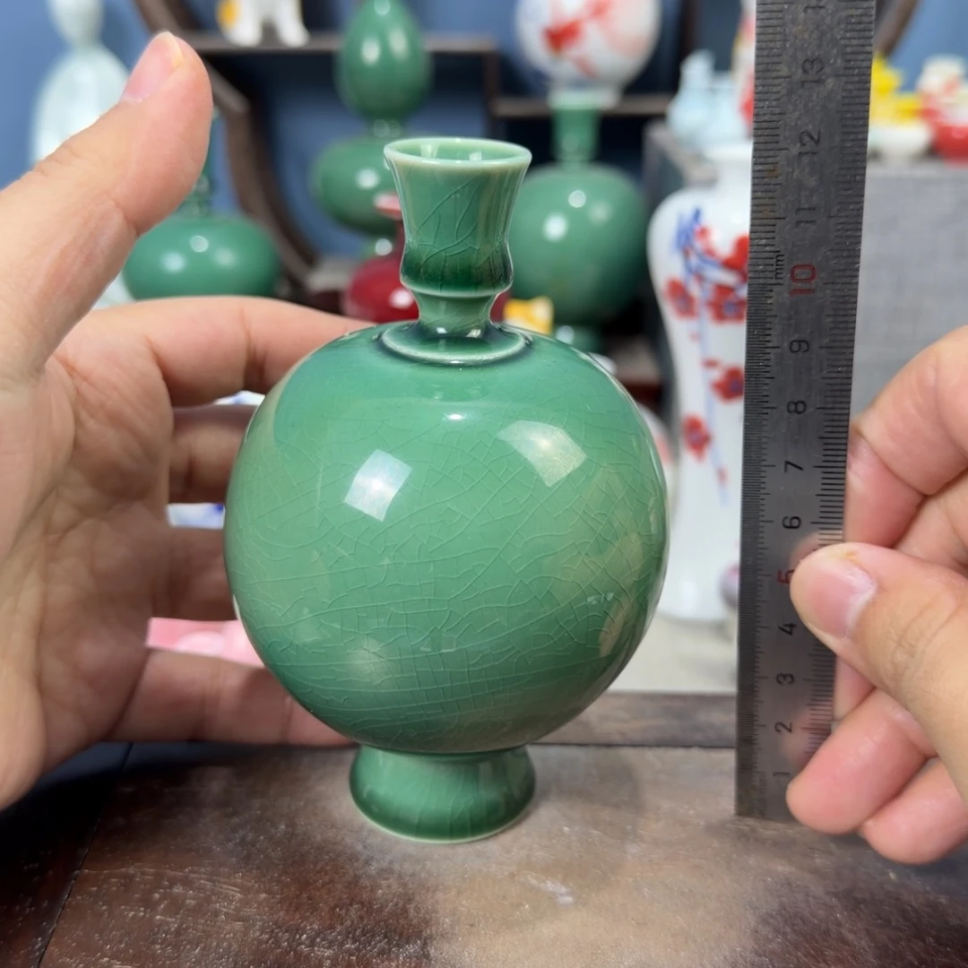 陶瓷手工小花器摆件