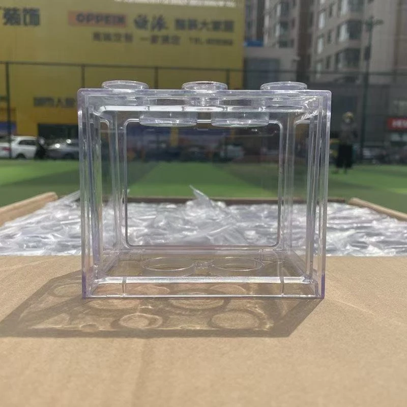 泰国斗鱼缸积木隔离盒小型观赏鱼专用