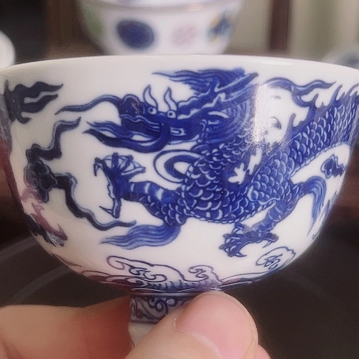 景德镇陶瓷艺术高足杯