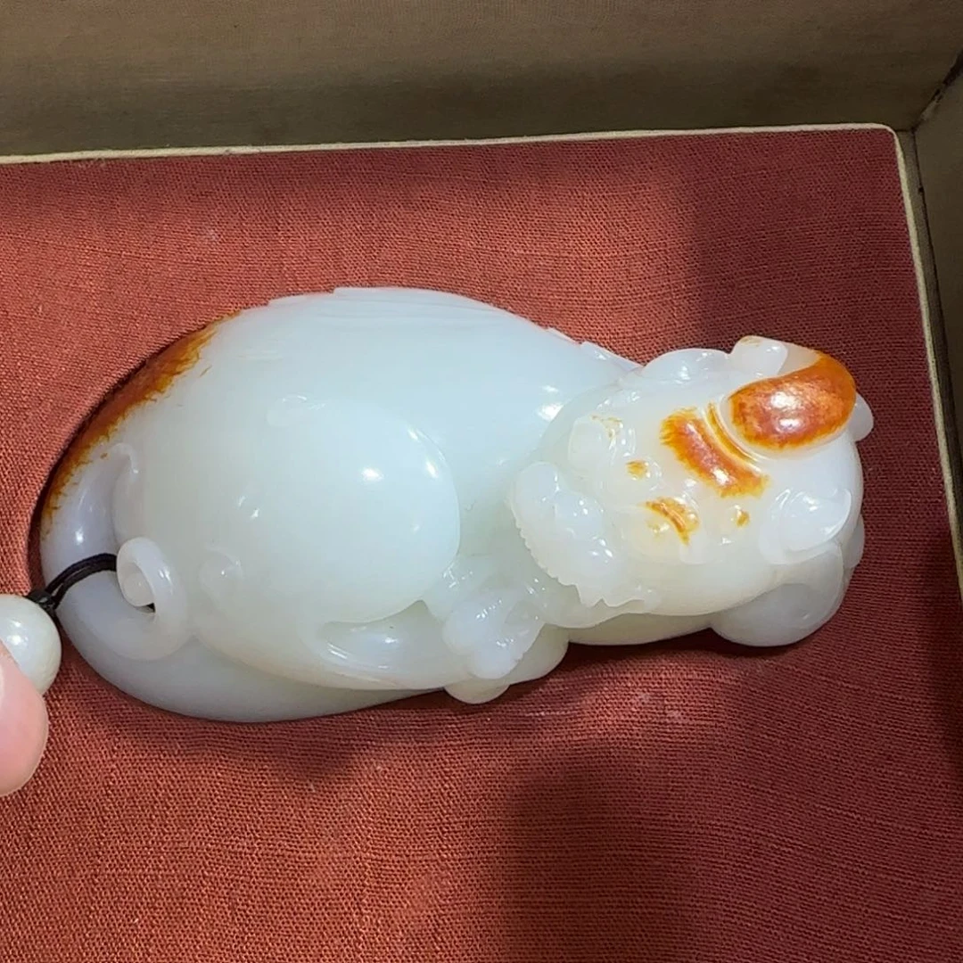 和田玉挂件未镶嵌得*