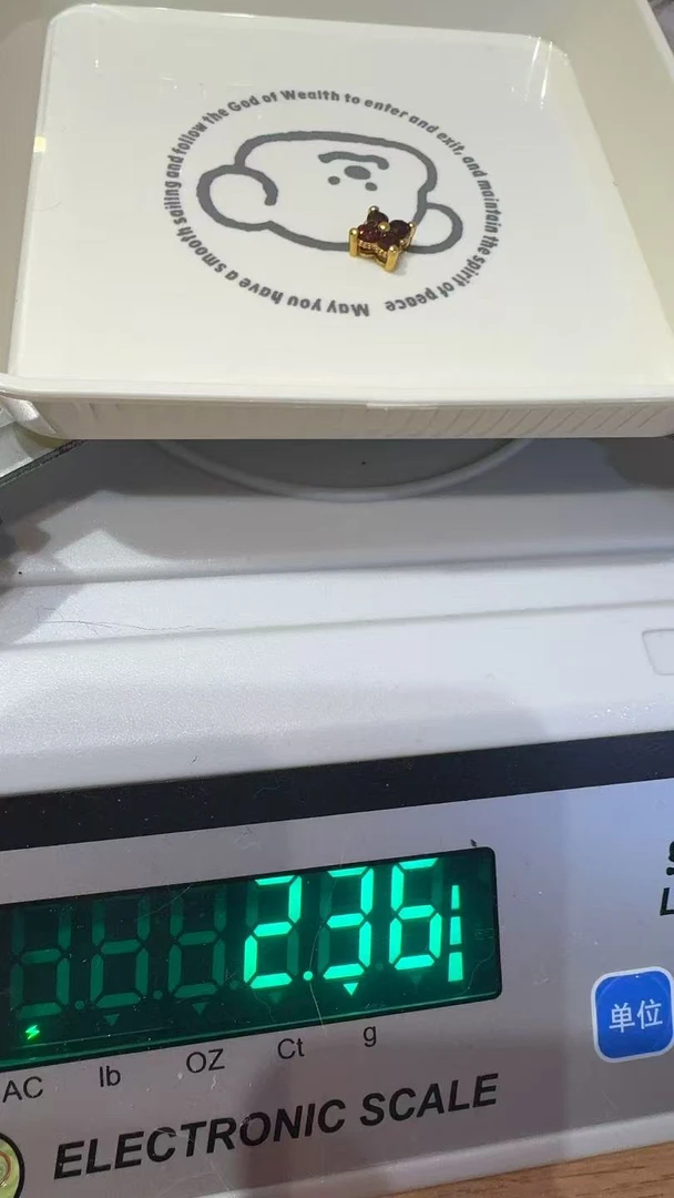 足金精品工艺吊坠