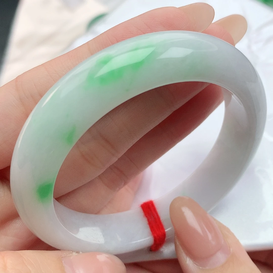 翡翠手镯未镶嵌55圈口882447