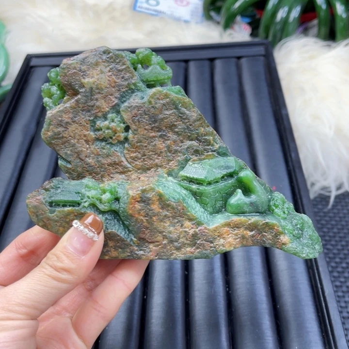 【闪购商品】和田玉（碧玉）摆件未镶嵌