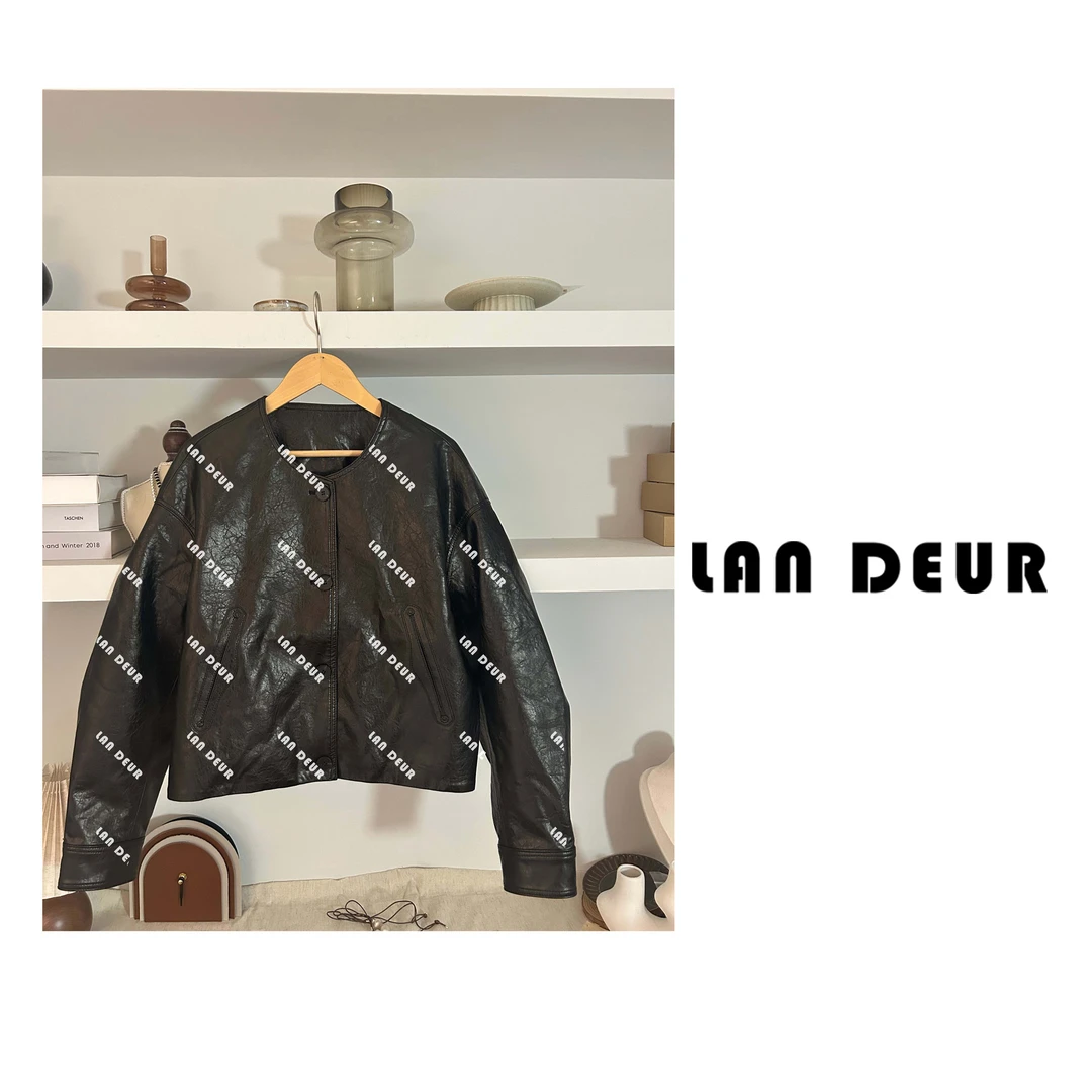 【凌晨两点钟】时尚休闲简约通勤经典短款外套夹克皮衣女上衣