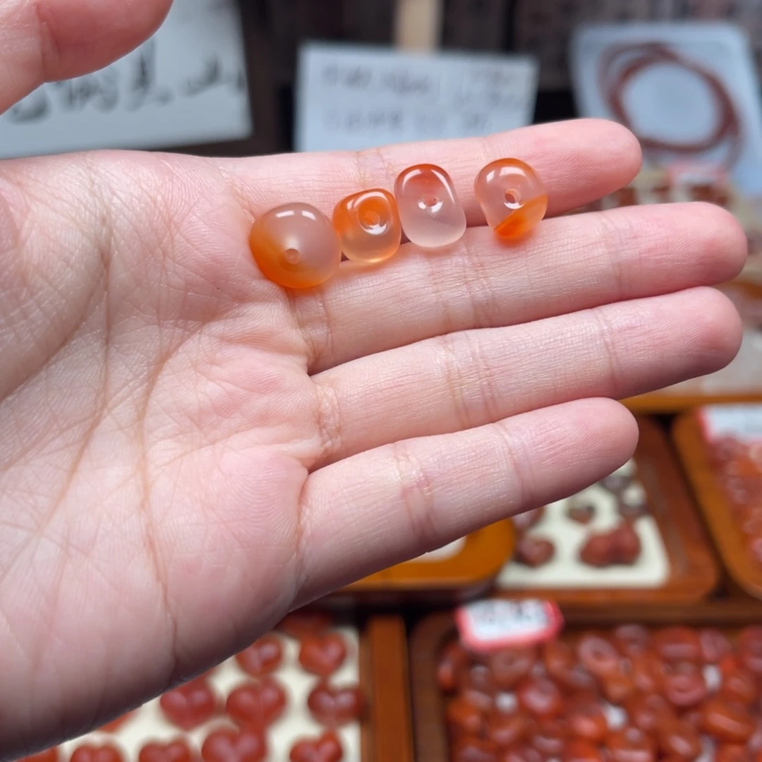 南红玛瑙未镶嵌吊坠(不含链)